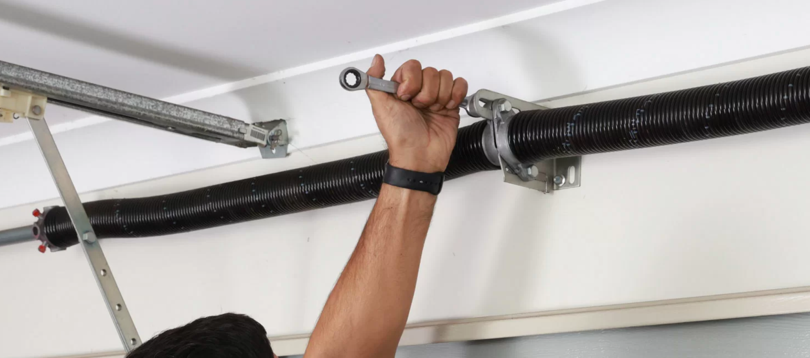 garage door spring repair.