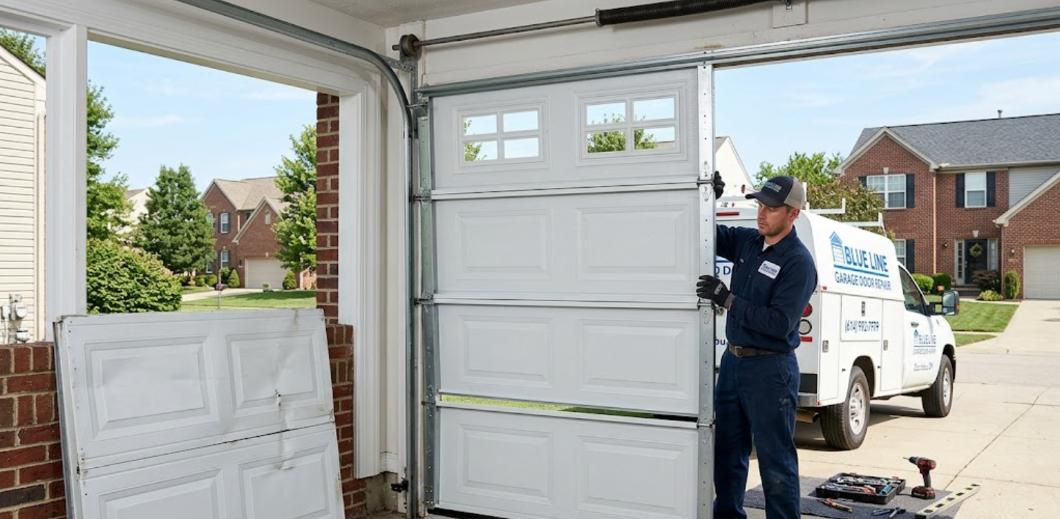 Garage Door Panel Replacement in Galloway OH 43119