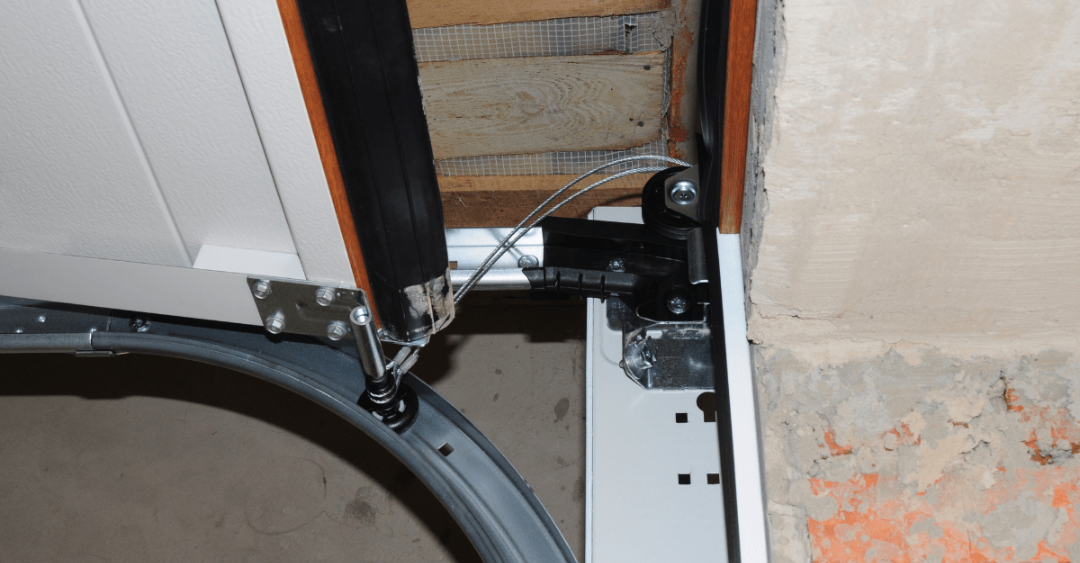 Emergency garage door track repair service in German Village OH 43206