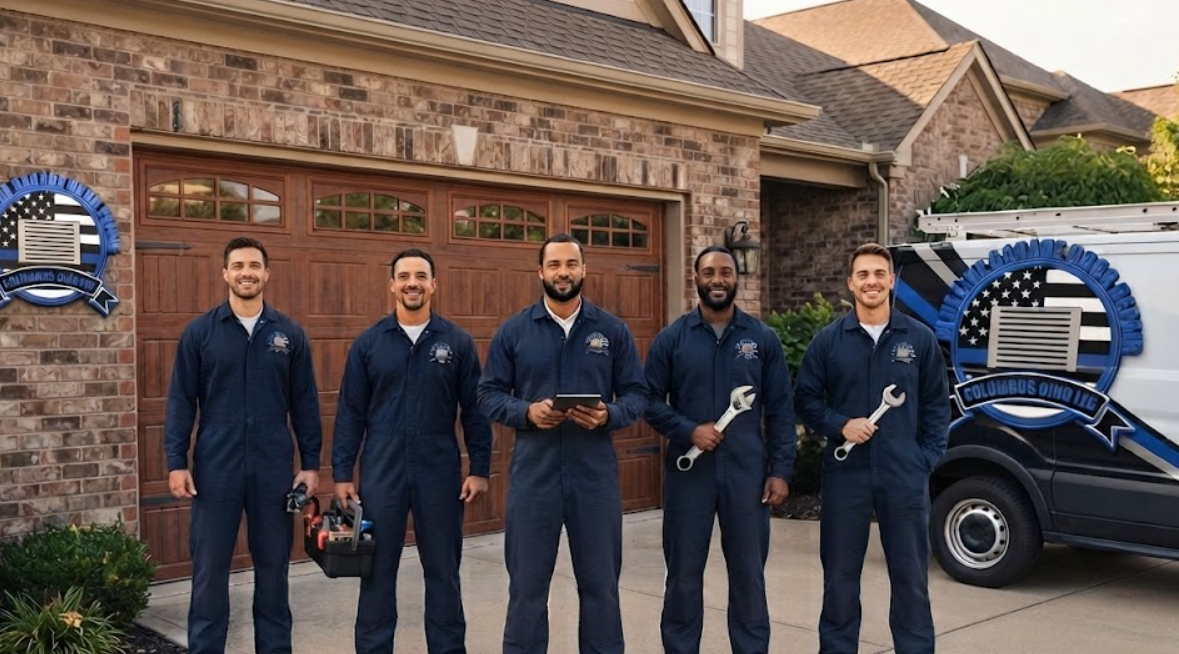 Blue Line Garage Door Repair Professional Team in Columbus